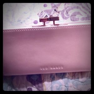 Ted baker pink crystal Bobble Matinee clutch